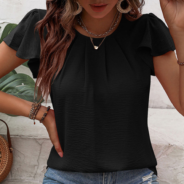 The Essential Ruffle Sleeve Top