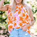  HIDDEN GEMS | Floral Ruffle Sleeve Top