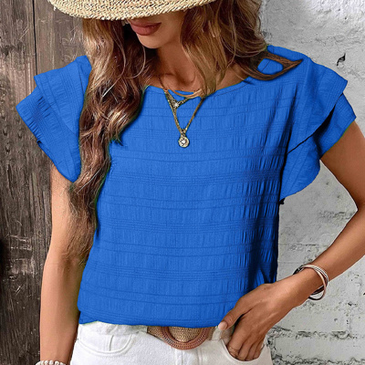 HIDDEN GEMS | Casually Cute Ruffle Sleeve Top