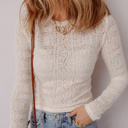  Darling Lace Long Sleeve Top