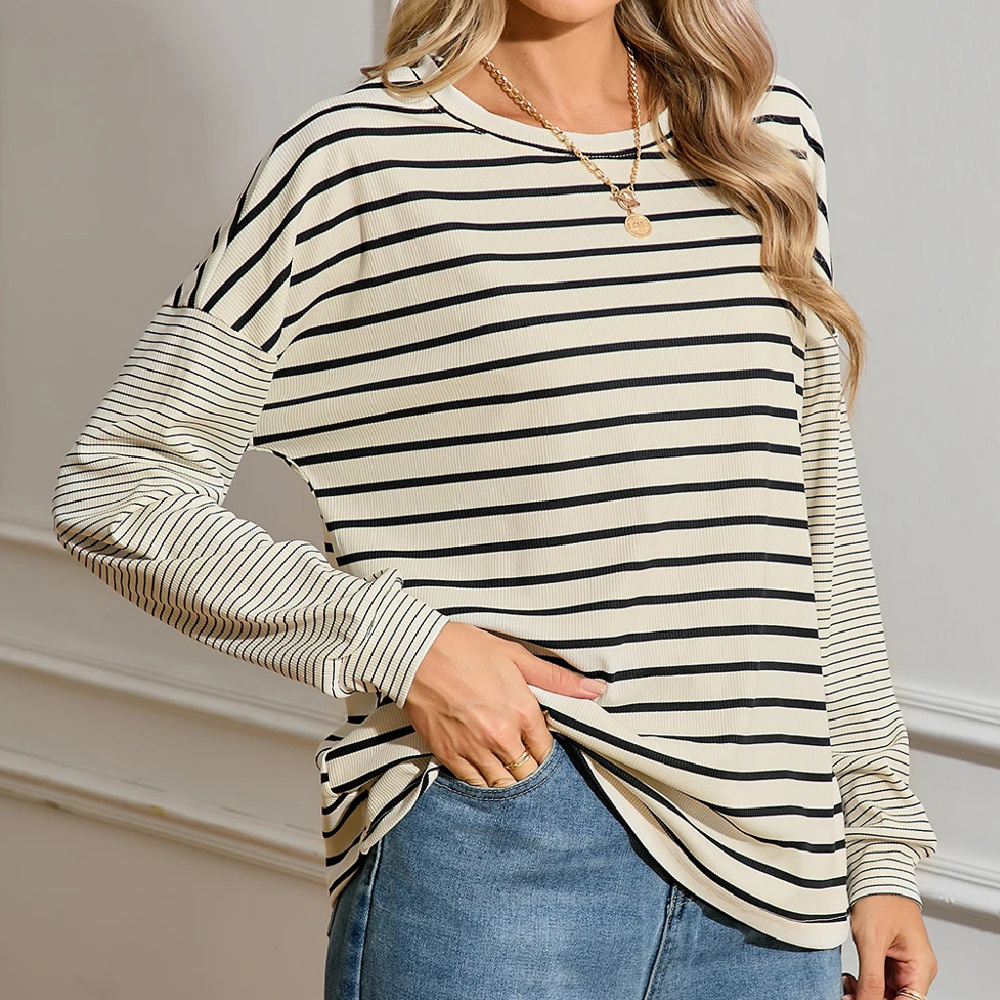 The Lily Loose Stripe Top