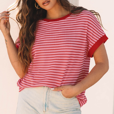 HIDDEN GEMS | Simply Beloved Stripe T-Shirt