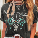  The Wild West Skull Tee