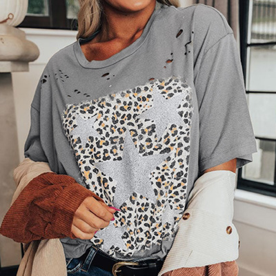 HIDDEN GEMS Wild Stars Distressed Tee