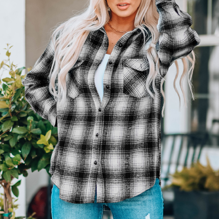 Sale! Trendy Plaid Shacket