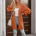  HIDDEN GEMS | Solid Buttoned V-Neck Cardigan Sweater