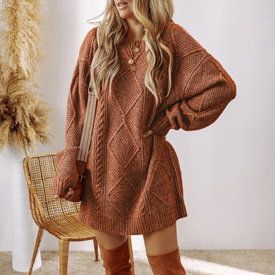 HIDDEN GEMS | Cozy Cable Knit Sweater Dress