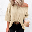  The Kalen Textured Knit Top