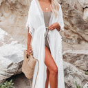  SALE! Crochet Tassel Kimono Maxi Cover-Up