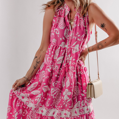 HIDDEN GEMS | Forever Beachy Floral Midi Dress