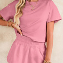 HIDDEN GEMS | Cropped Tee and Ruffle Skort Set