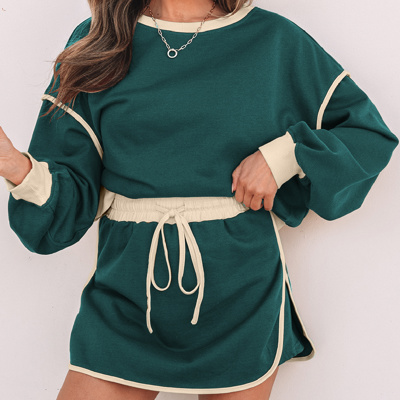 HIDDEN GEMS | Colorblock Top and Skort Set