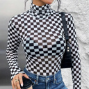  CHECK MATE MESH BODYSUIT