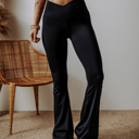  HIDDEN GEMS High Waist Flared Leggings