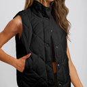  HIDDEN GEMS Elevated Cozy Quilted Vest