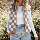  HIDDEN GEMS The Cozy Checker Sherpa Vest