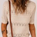  SALE! Scallop Knit Top