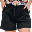  SALE! Raw Hem Pocketed Casual Shorts