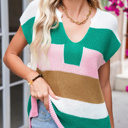  HIDDEN GEMS | Casual & Cool Colorblock Sweater Tee