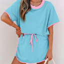  HIDDEN GEMS | Trendsetter Colorblock Tee & Skort Set