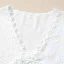  Catalina Lace and Ruffle Blouse