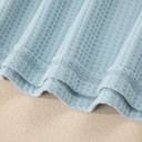  Beautifully Blue Floral Mesh Sleeve Top