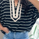  Sailing to Paradise Stripe Top