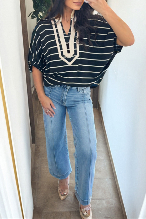 Sailing to Paradise Stripe Top