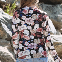  HIDDEN GEMS | Vintage Floral Mesh Top