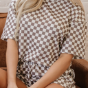  HIDDEN GEMS | Checker Top and Shorts Set