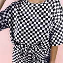  HIDDEN GEMS | Checker Top and Shorts Set