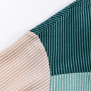  HIDDEN GEMS | Colorblock Ribbed Long Sleeve Top