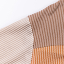  HIDDEN GEMS | Colorblock Ribbed Long Sleeve Top
