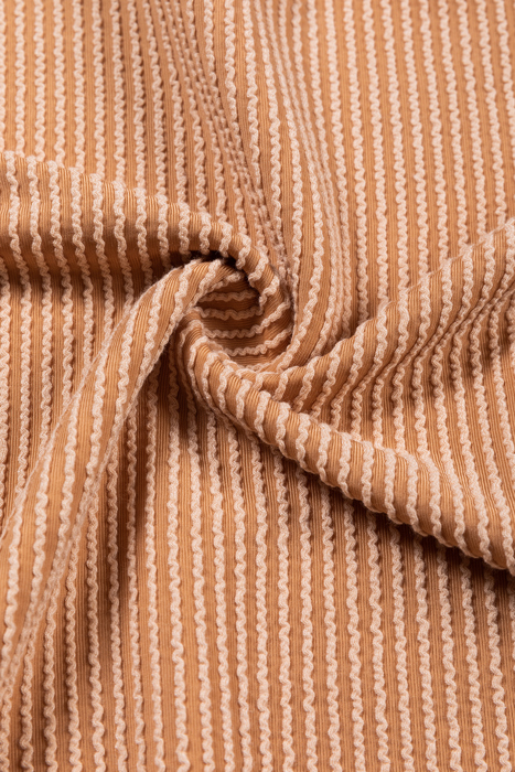 HIDDEN GEMS | Colorblock Ribbed Long Sleeve Top