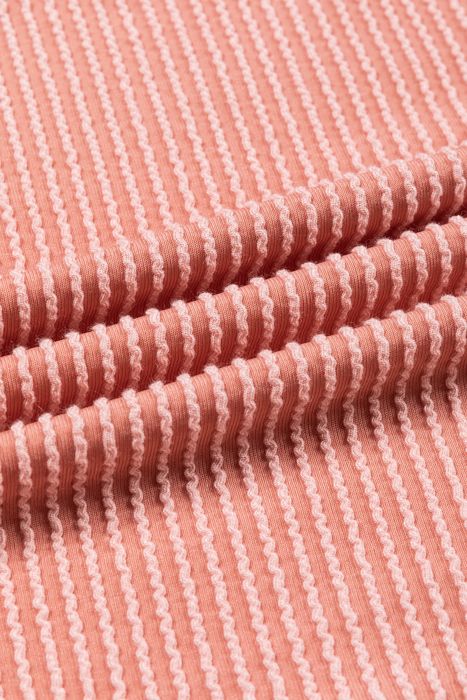 HIDDEN GEMS | Colorblock Ribbed Long Sleeve Top