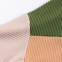  HIDDEN GEMS | Colorblock Ribbed Long Sleeve Top