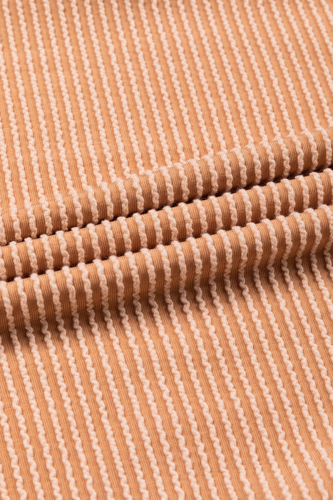 HIDDEN GEMS | Colorblock Ribbed Long Sleeve Top
