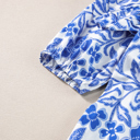  HIDDEN GEMS | Island Vacay Floral Puff Sleeve Blouse
