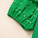  HIDDEN GEMS | Pretty Beaded Puff Sleeve Top