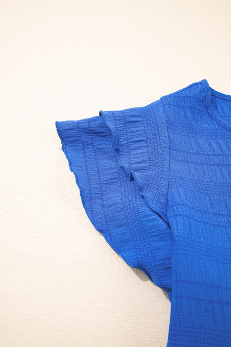 HIDDEN GEMS | Casually Cute Ruffle Sleeve Top