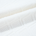  HIDDEN GEMS | Stripe Contrast Collar Textured Blouse
