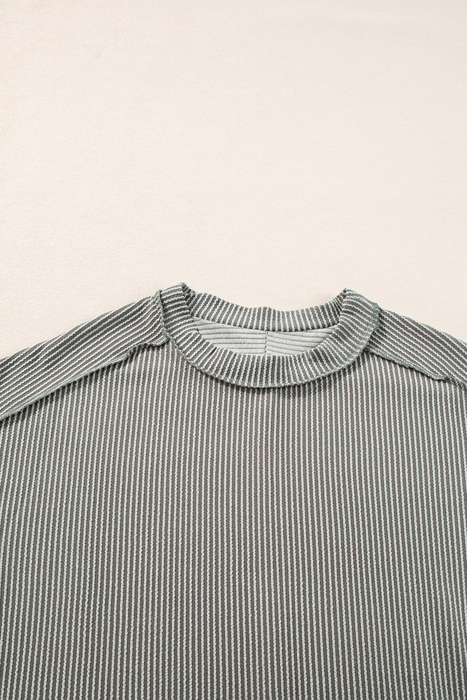 HIDDEN GEMS | Cool Instincts Corded Knit T-Shirt