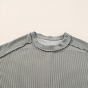  HIDDEN GEMS | Cool Instincts Corded Knit T-Shirt