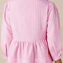  HIDDEN GEMS | Stripe Bow Tie Front Blouse