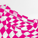  HIDDEN GEMS | Whimsical Checker Sheer Mesh Top