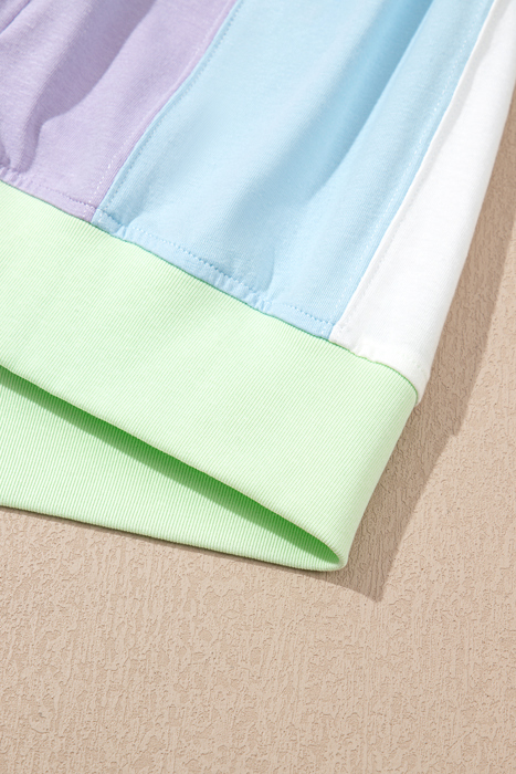 HIDDEN GEMS | Colorblock Chest Pocket T-Shirt