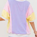  HIDDEN GEMS | Colorblock Chest Pocket T-Shirt