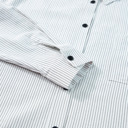  HIDDEN GEMS | Classic Charm Stripe Buttoned Shirt