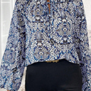 HIDDEN GEMS | Boho Frilled Tied Neck Blouse
