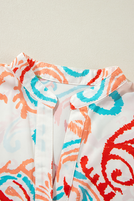 HIDDEN GEMS | Boho 3/4 Sleeve Buttoned Mini Dress
